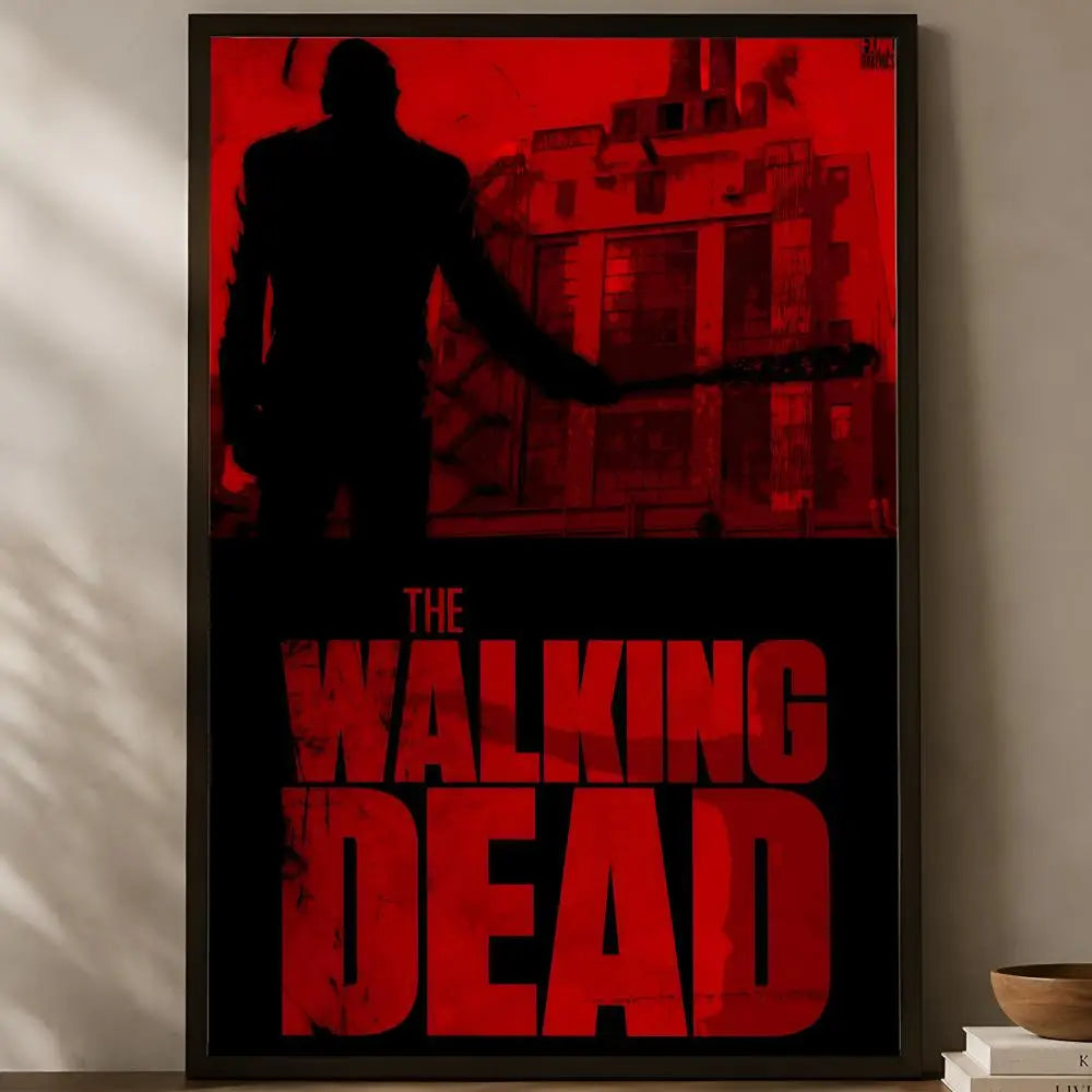 Walking Dead Self-Stick HD PVC Wall Poster – Waterproof Decor Wall Art Poster Axl