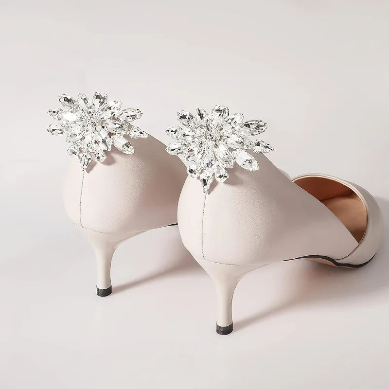 Crystal Rhinestone Shoe Clips – Bridal, Prom & Party Heels Shoe Clips Axl