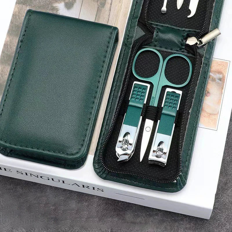6-Piece Stainless Steel Nail Clipper Set – Men & Women Nail Clipper Set Axl