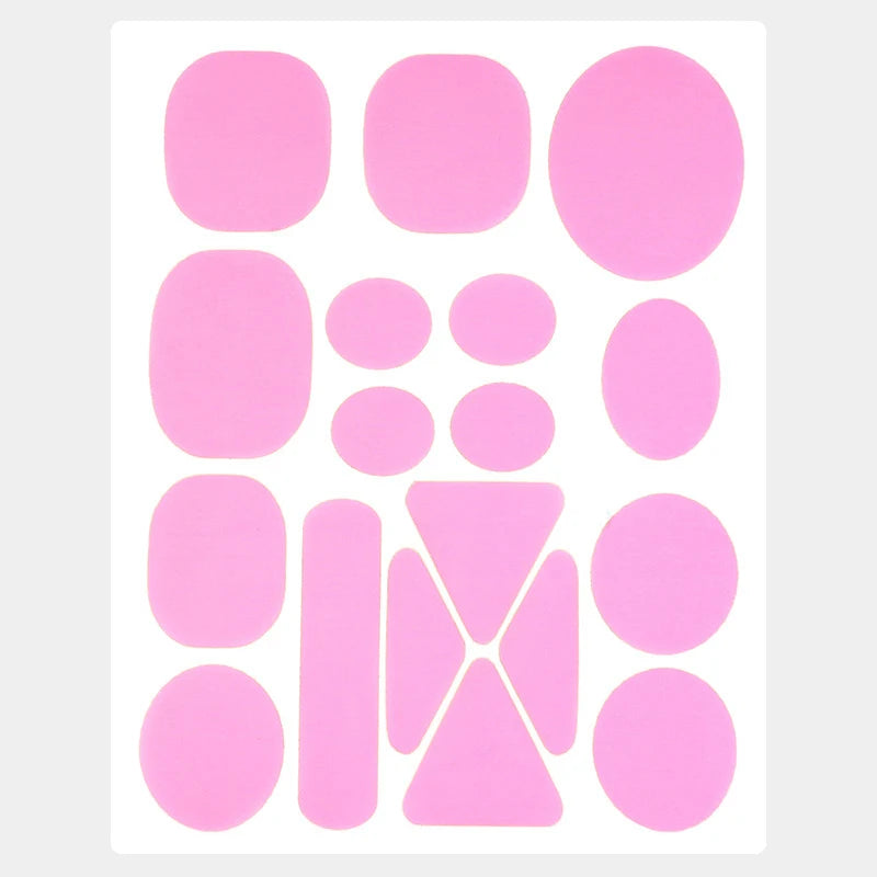 Self-Adhesive Nylon Repair Patches – Assorted Colors & Shapes Fabric Repair Patches Axl pink1