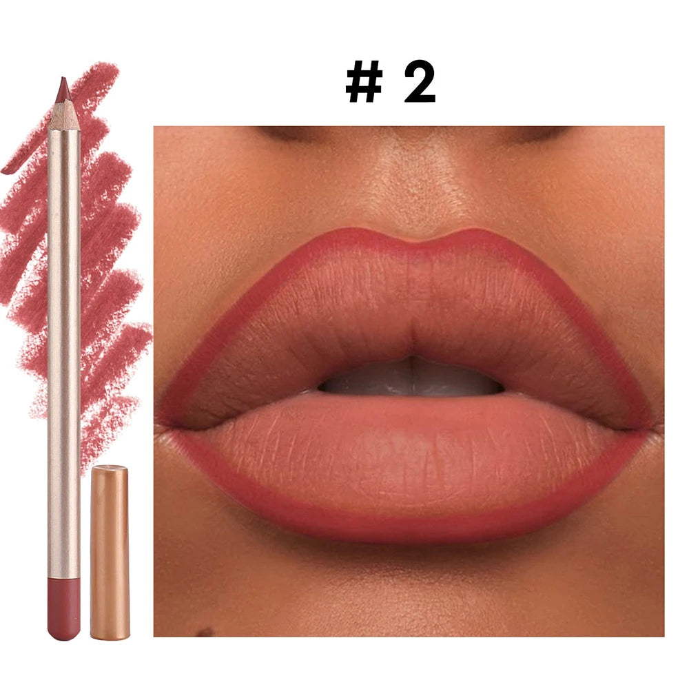 Vegan Waterproof Matte Lip Liner – Long-Lasting Lipliner Matte Lip Liner Axl