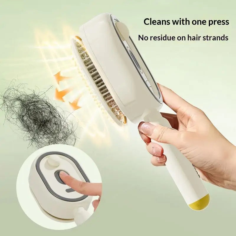 2-in-1 Nano Steam Hair Brush – Anti-Static Misting Comb Steam Hair Brush Axl