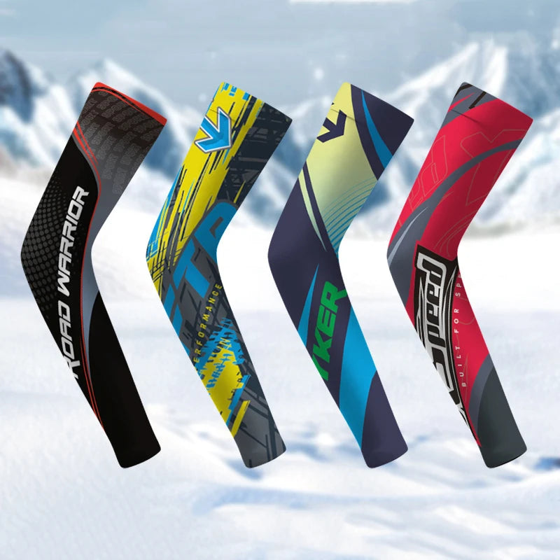 UV Protection Ice Silk Cooling Arm Sleeves – Men & Women UV Cooling Arm Sleeves Axl