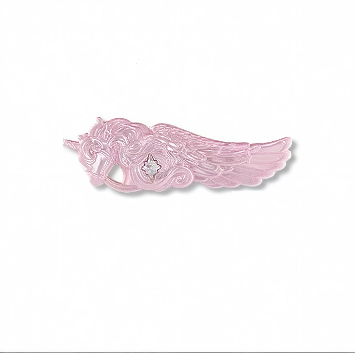 Knight Unicorn Hair Claw Clip – Fun Decorative Hair Accessory Hair Claw Clip Axl A-knight-faqia-fense
