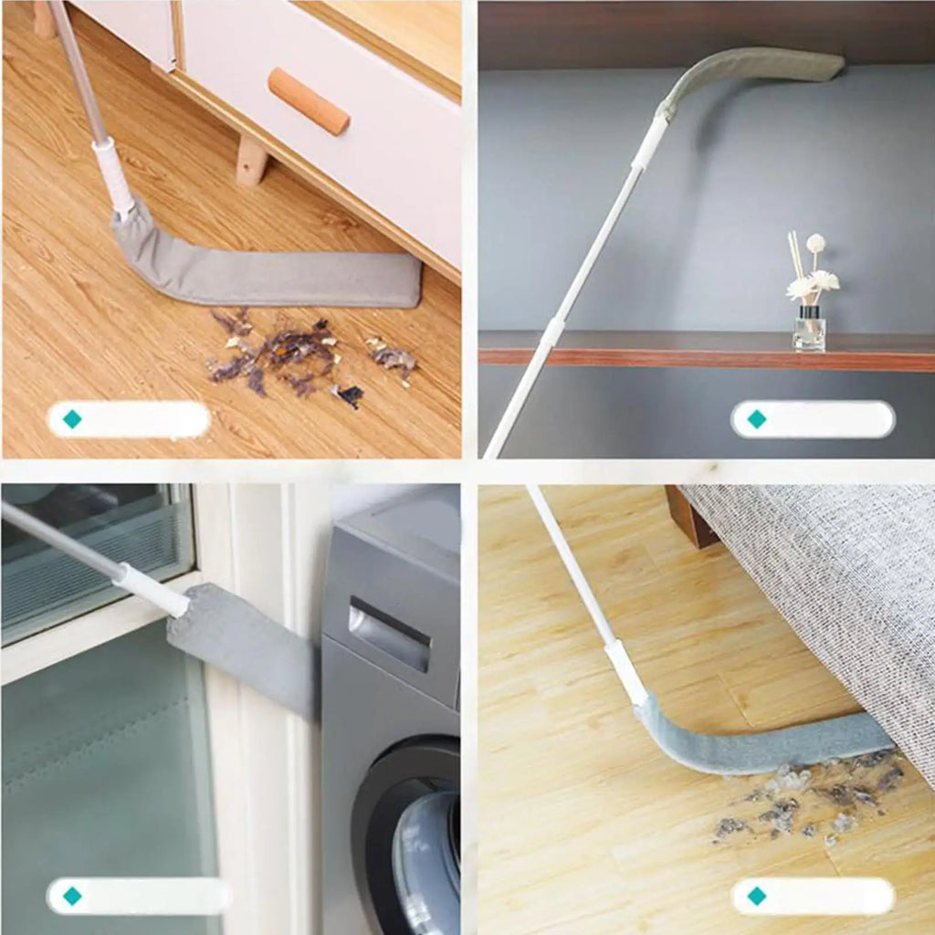 Long Handle Flat Duster Wand – Under Couch & Gap Cleaning Tool Flat Duster Wand Axl