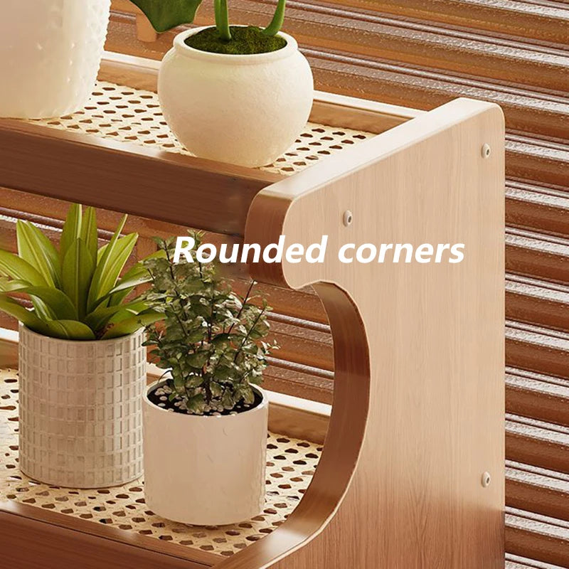 Bamboo 3-Tier Corner Bathroom Shelf & Large Storage Rack Corner Storage Shelf Axl