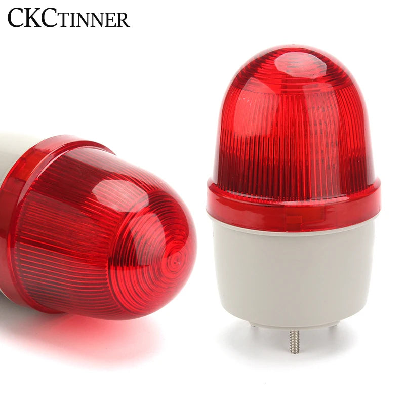LED Strobe Warning Light 12V 24V 220V – Flashing Signal Indicator Warning Indicator Light Axl