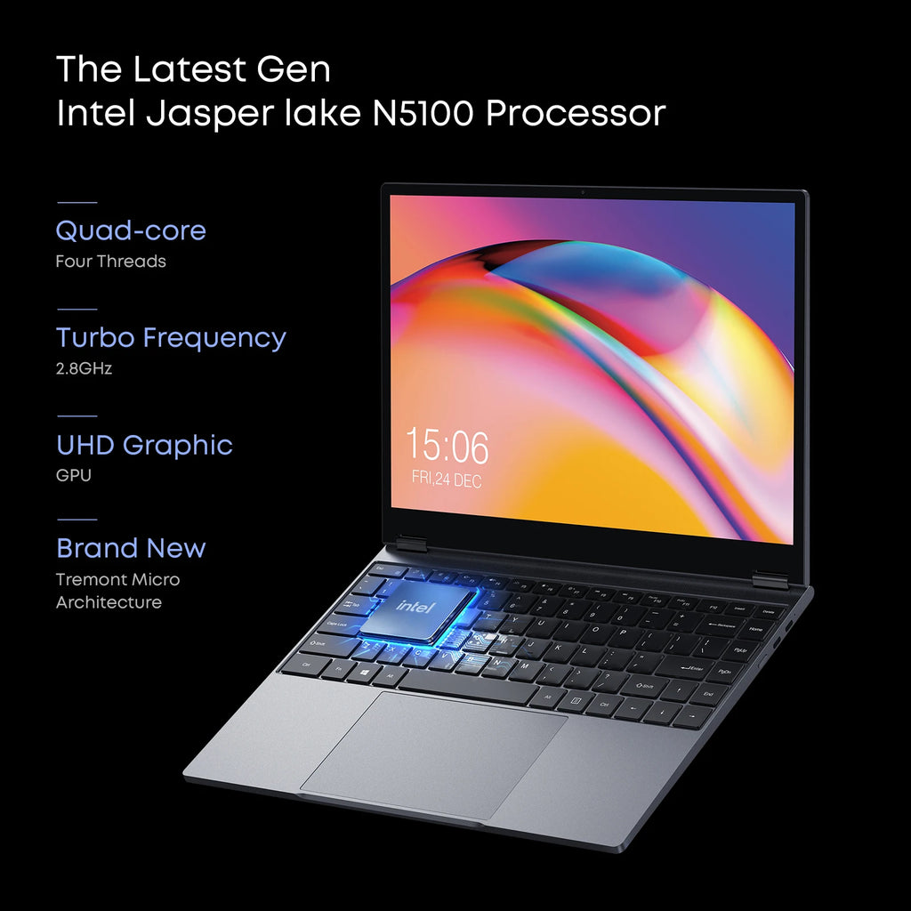 CHUWI FreeBook 2-in-1 Laptop 13.5" Touch Intel N150 16GB 512GB 2-in-1 Laptop Axl