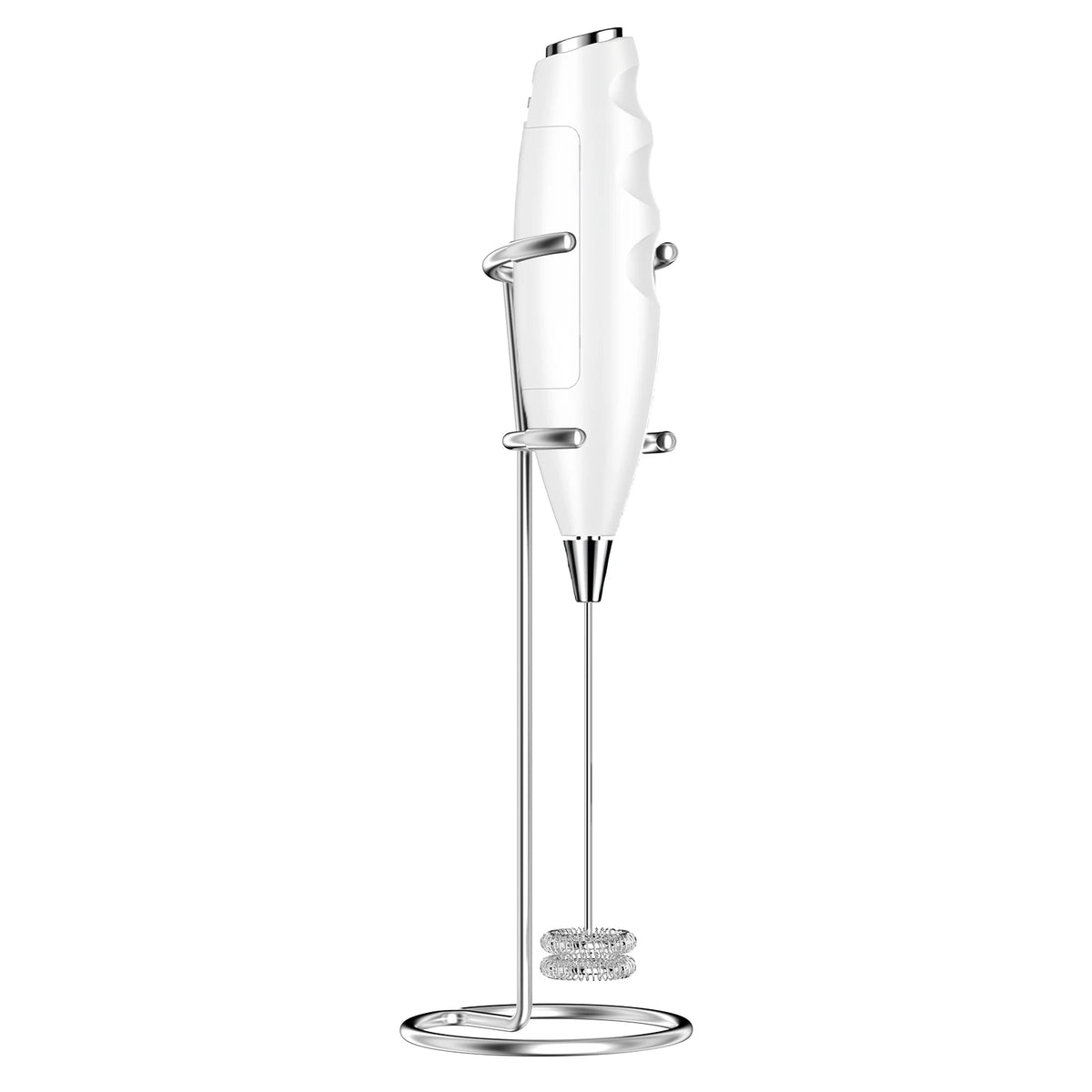 ONEKA Handheld Milk Frother – Mini Whisk for Coffee & Latte Handheld Milk Frother Axl White