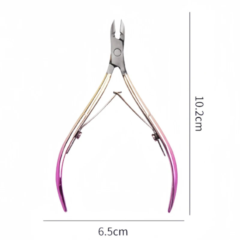 Professional Stainless Steel Cuticle Nipper – Manicure & Pedicure Cuticle Nipper Axl