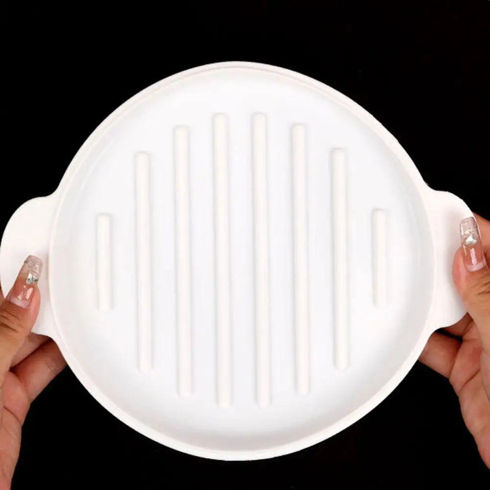 Silicone Microwave Bacon Cooker Tray – Reusable Baking Pan Silicone Baking Tray Axl