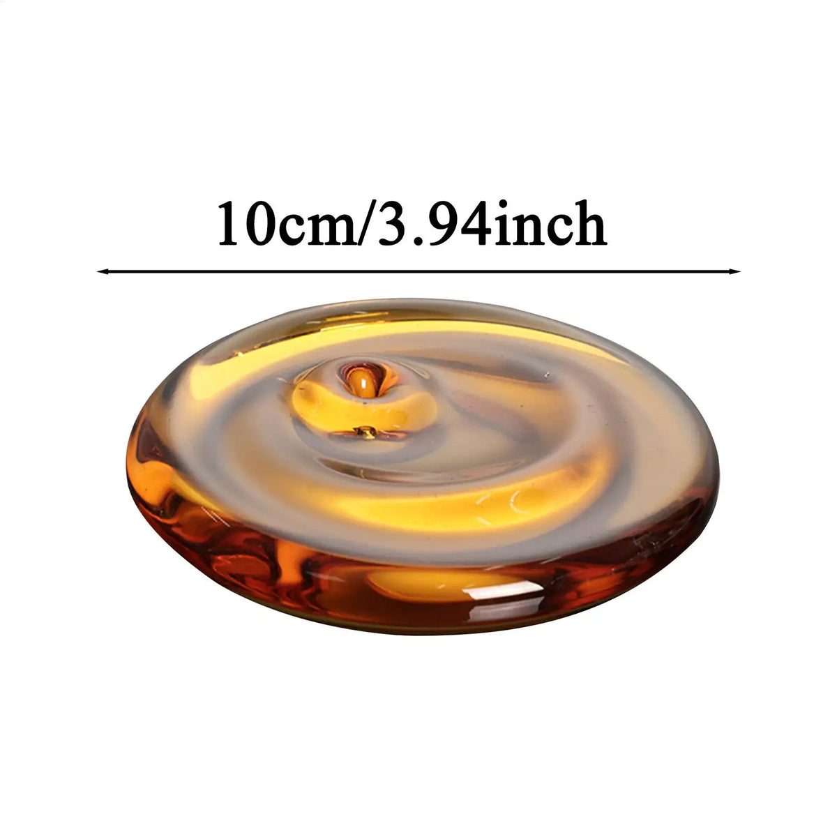 Heat-Resistant Glass Incense Holder – Aesthetic Stick Burner Incense Holder Axl