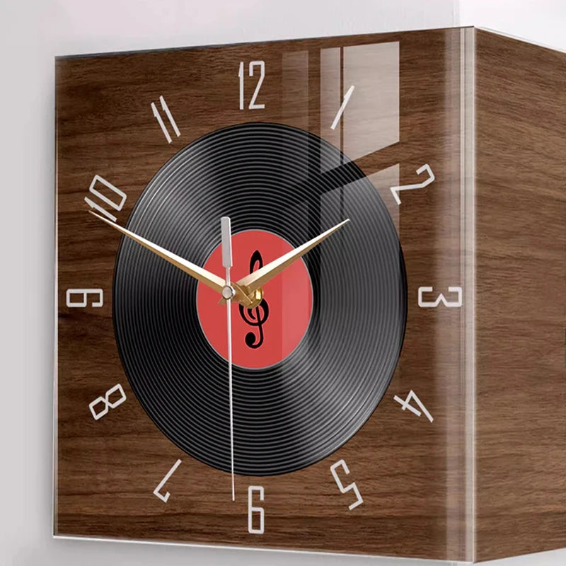 Modern LED Digital Wall Clock – Large Silent Acrylic Calendar LED Wall Clock Axl