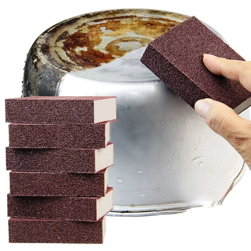 Magic Emery Sponge Eraser – Kitchen Descaling Cleaning Brush Kitchen Scrubbing Sponge Axl
