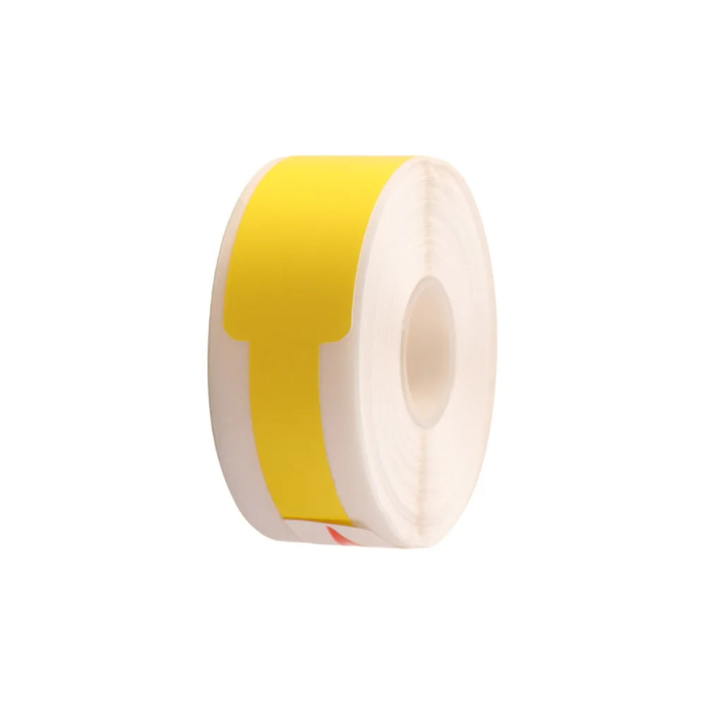 Thermal Paper Cable Label Stickers – Waterproof Wire ID Tags Cable Label Stickers Axl yellow