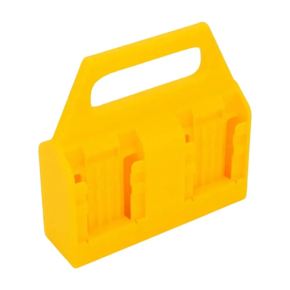 Wall Mount 4-Slot Li-ion Battery Holder Storage Box Organizer Battery Storage Rack Axl