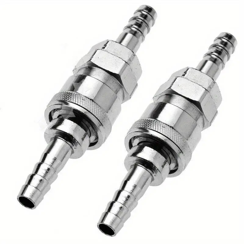 4pc 8mm Copper Gas Hose Quick Release Connectors – Car & Motorhome Gas Hose Connector Axl 4Pcs