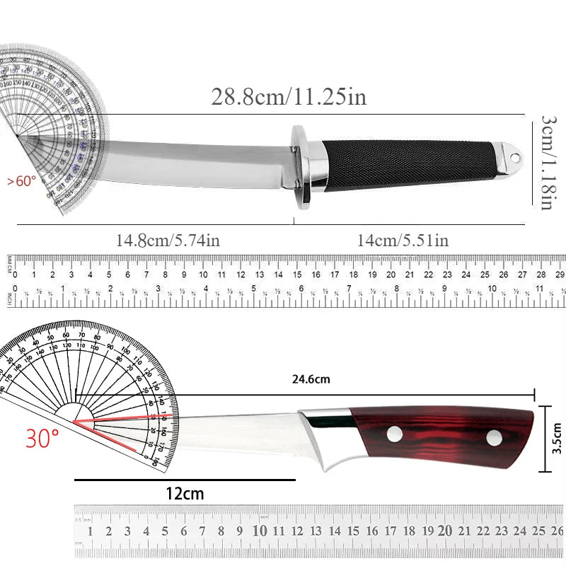 Hand Forged Stainless Steel Boning & Fruit Knife | Chef Kitchen Boning Knife Axl