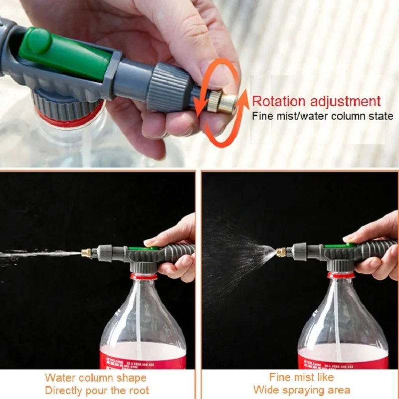 Adjustable Bottle Spray Nozzle – Garden & Multipurpose Sprayer Garden Spray Nozzle Axl