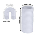 Portable AC Exhaust Hose Replacement – Flexible Vent Duct AC Exhaust Hose Axl 130mm3 m