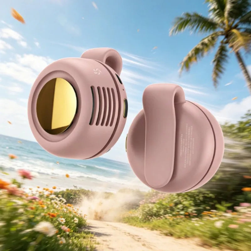 USB Rechargeable Bladeless Clip Waist Fan – Portable Personal Fan Portable Clip Fan Axl