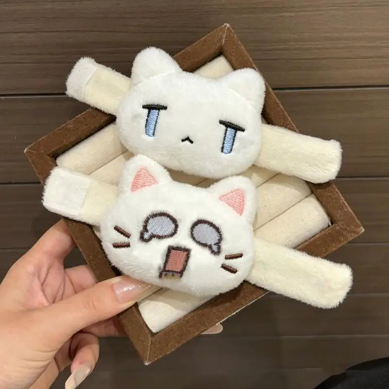 Realistic Cat Plush Backpack Clip – Cute Bag Charm Accessory Bag Charm Clip Axl
