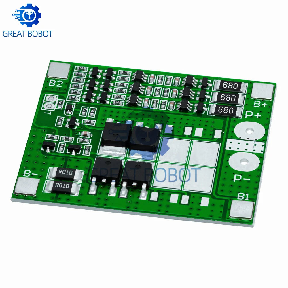 3S 18650 Lithium Battery BMS Protection Board 12.6V 15A Battery Protection Board Axl