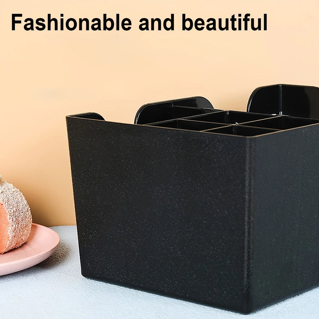 6-Compartment Bar Caddy – Plastic Napkin & Barware Organizer Bar Caddy Organizer Axl