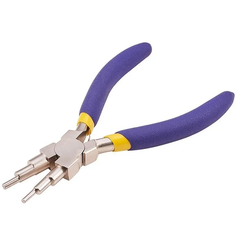 6-in-1 Bail Making Pliers | Carbon Steel Jewelry Round Nose Tool Jewelry Making Pliers Axl