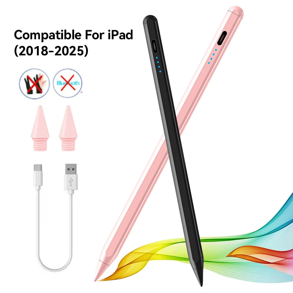 Universal Stylus Pen for iPad – Palm Rejection, USB-C Stylus Pen Axl