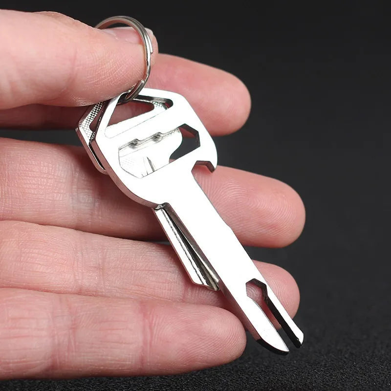 EDC Stainless Steel Keychain Multi-Tool – Wrench & Bottle Opener Keychain Multi-Tool Axl