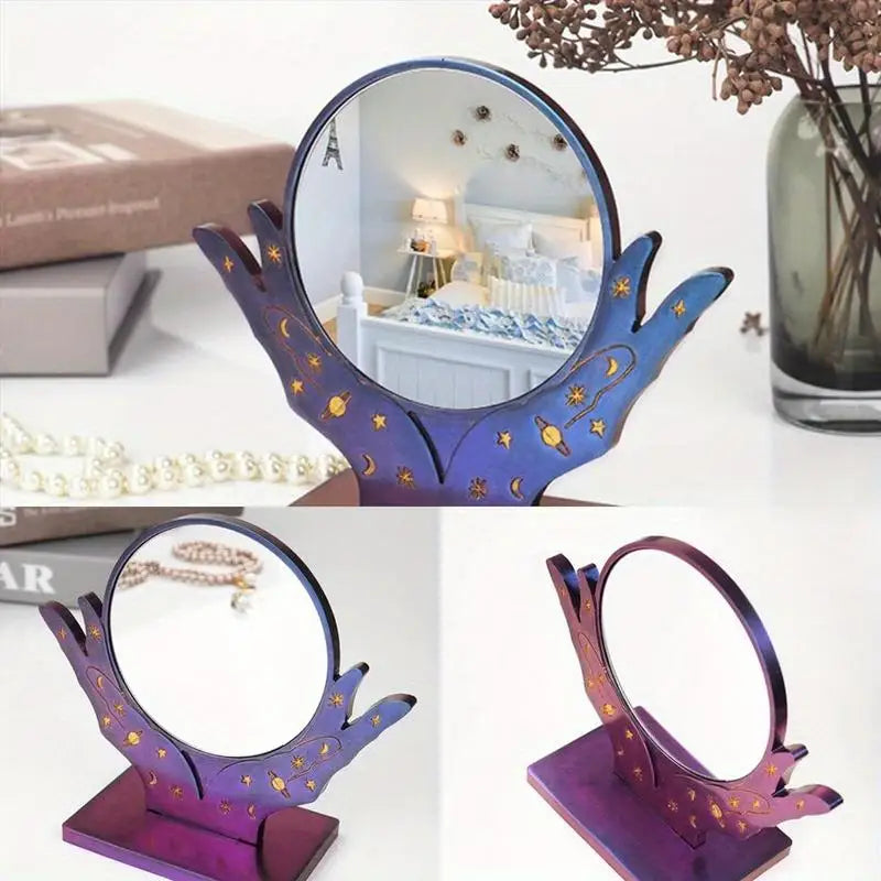 Silicone Mirror Mold for Epoxy Resin DIY Jewelry Crafts 2pc Resin Craft Mold Axl