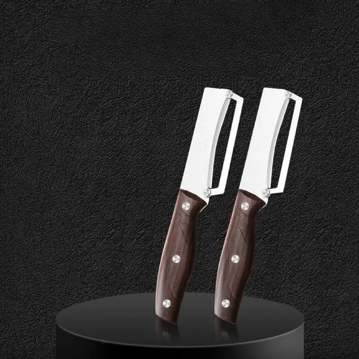 Stainless Steel Vegetable Peeler – Non-Slip Multi-Use Kitchen Tool Vegetable Peeler Axl 2pcs C