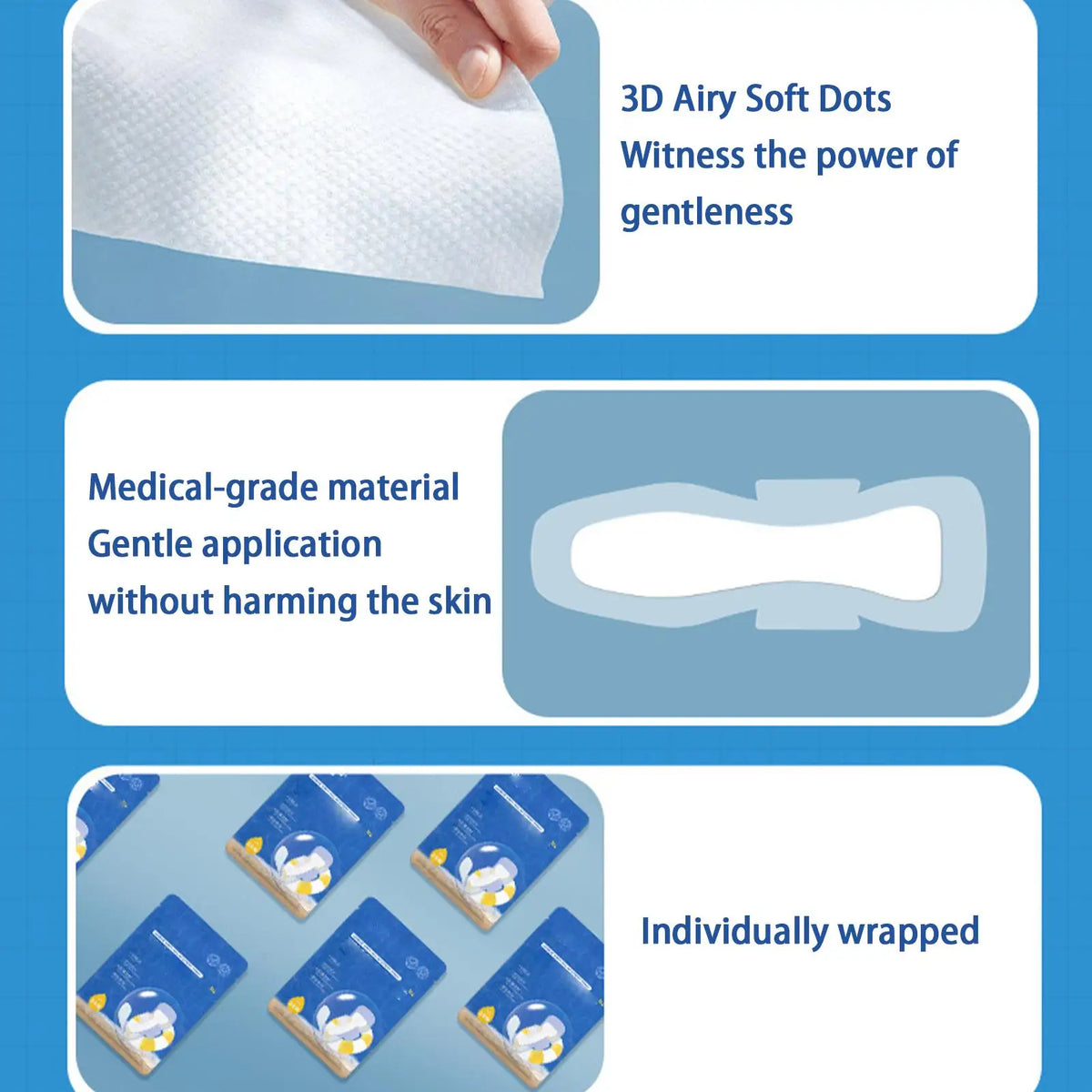 Waterproof Period Swimming Pads – Discreet Swim Protection Period Swimming Pads Axl