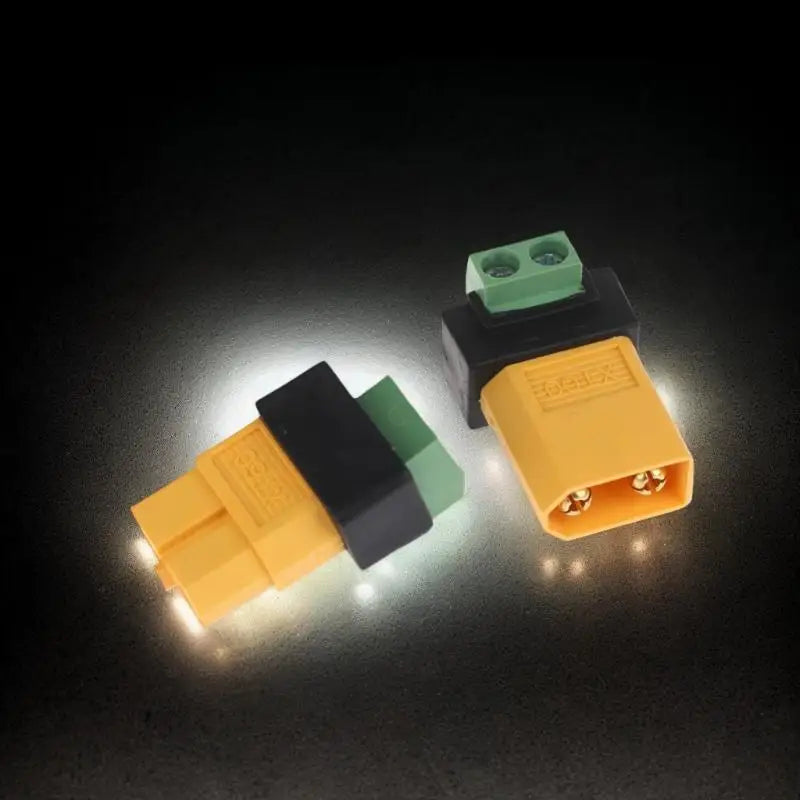 XT60 to 2-Pin Terminal Adapter – Solderless Charging Connector Charging Connector Adapter Axl
