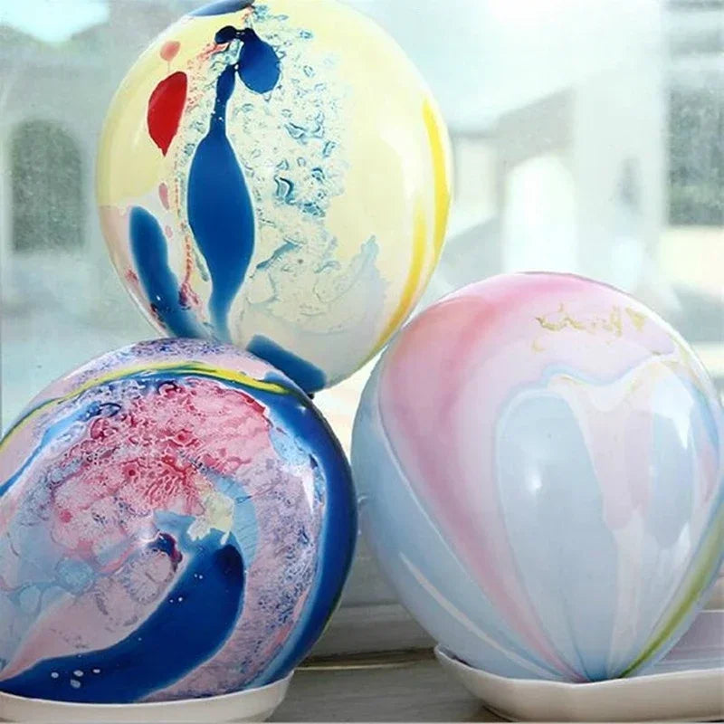 10-Pack 10" Colorful Cloud Latex Balloons – Party Decoration Party Balloons Axl
