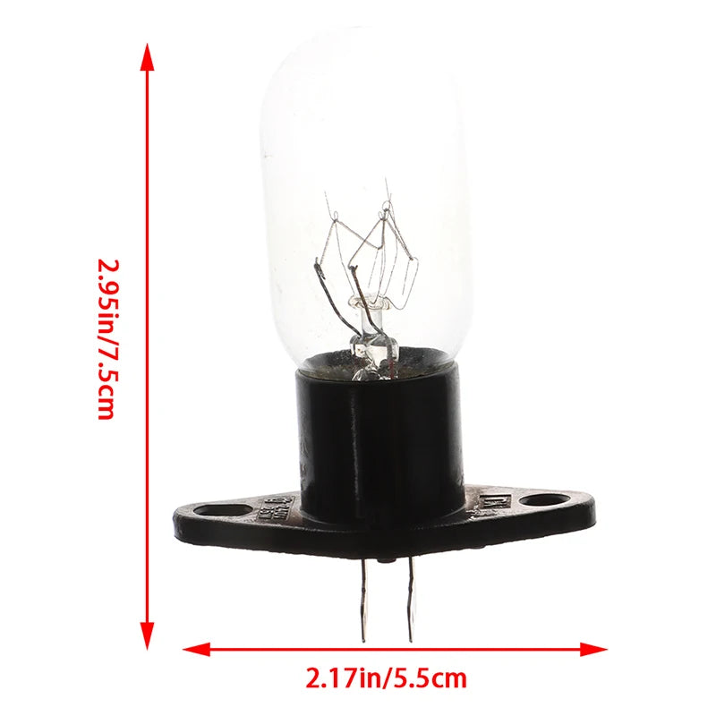 Microwave & Refrigerator Replacement Bulb with Socket 15-20W Appliance Replacement Bulb Axl