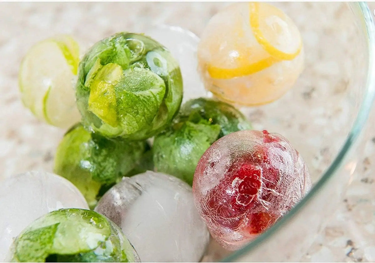 Silicone Ice Cube Tray with Lid – Ice Ball Mold for Whiskey Silicone Ice Tray Axl