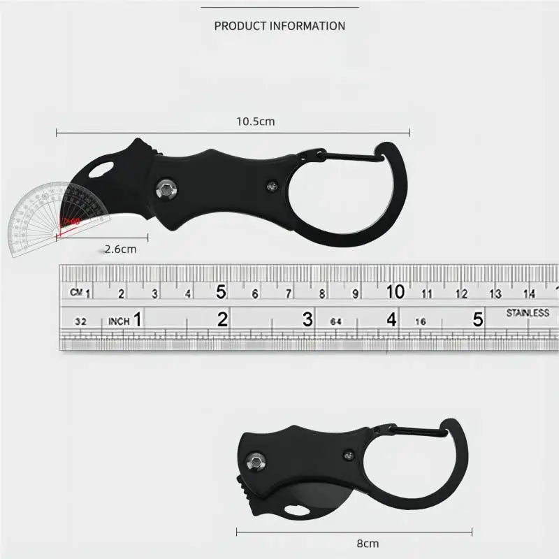 Mini Folding Pocket Knife – Stainless Steel Keychain Blade Folding Pocket Knife Axl