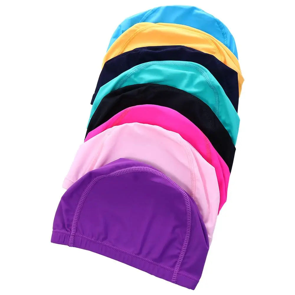 Non-Slip Turban Swimming Cap – Waterproof Ear Protection Hat Swim Cap Axl