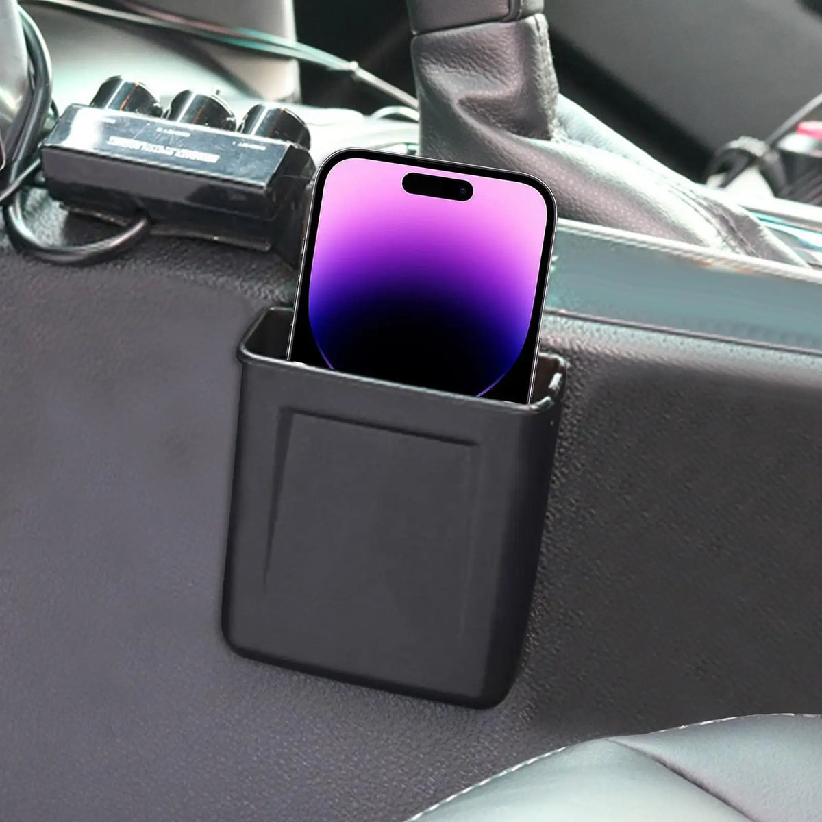 Car Dash Organizer – Portable ABS Storage Box for Car & Desk Car Storage Organizer Axl