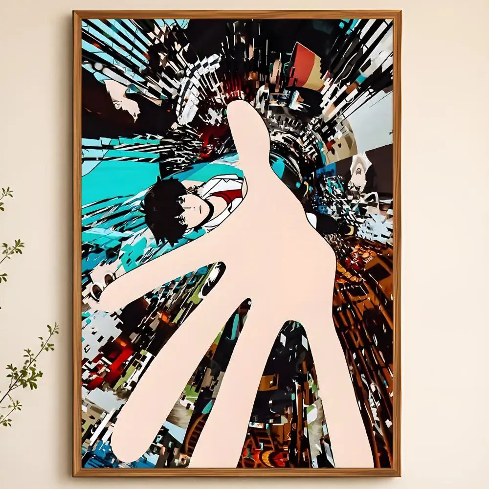 Anime Sonny Boy Wall Poster – Self-Adhesive Waterproof Art Anime Wall Poster Axl White01 15X20cmNoframe