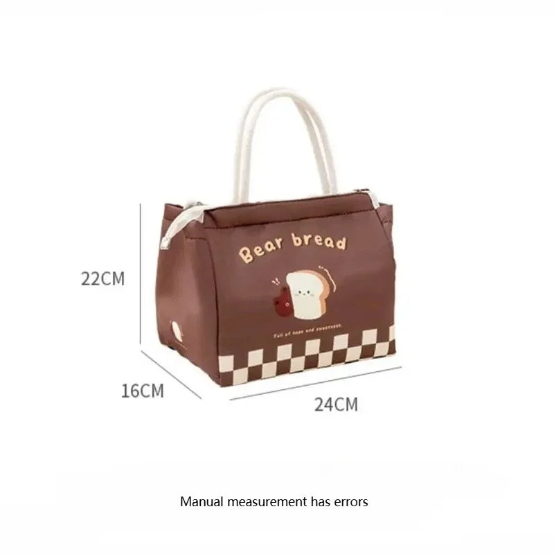 Cute Thermal Lunch Bag – Large Insulated Tote for Women & Kids Insulated Lunch Tote Axl