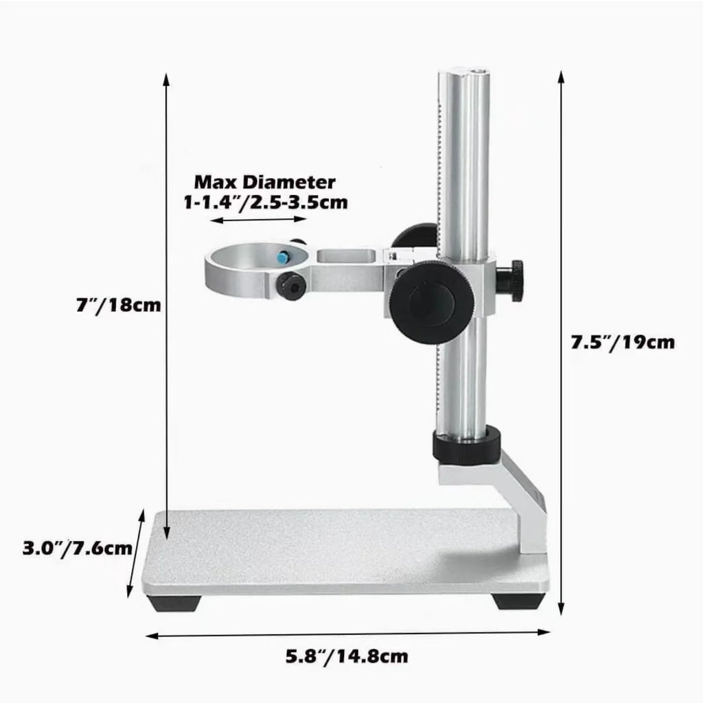 Aluminum Alloy Adjustable Microscope Bracket | Precision Stand Microscope Stand Axl