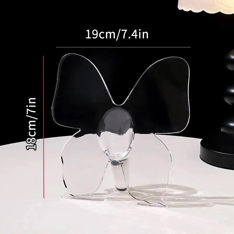 Clear Acrylic Butterfly Vase – 3D Flower Arrangement Home Decor Decorative Vase Axl 1PCS