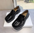 Split Toe Patent Leather Loafers – Men & Women Slip-On Leather Loafers Axl Thick Sole 40