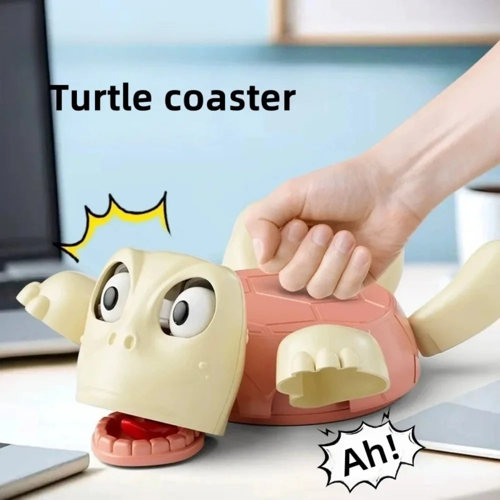 3D Printed Quirky Turtle Coaster – Funny Reactive Mug Mat Novelty Coaster Axl