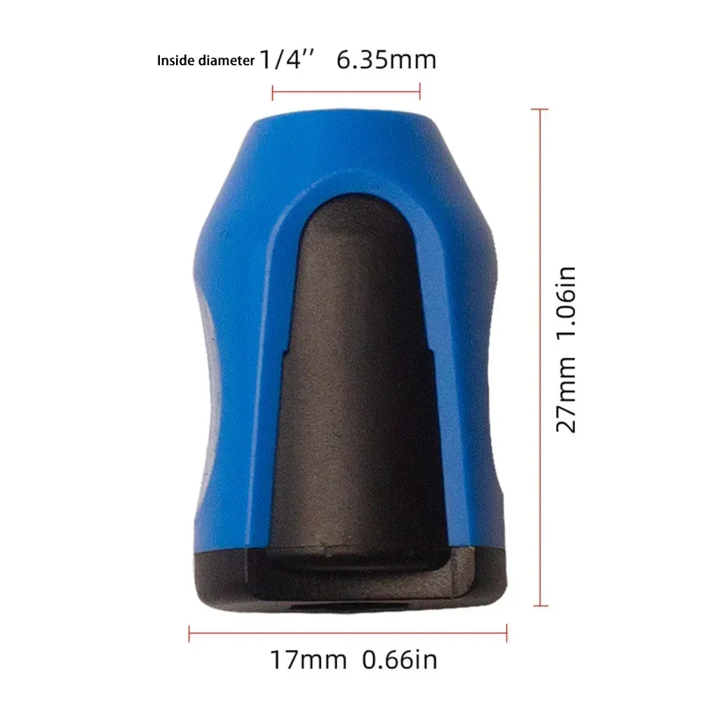 Screwdriver Bit Magnetizer & Demagnetizer Magnetic Ring 1-2 Pc Screwdriver Bit Accessory Axl 1pc blue China Mainland