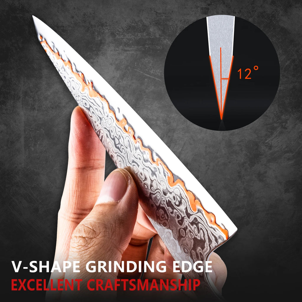 Grandsharp 55-Layer Damascus Steel DIY Knife Blade Set – 1–7 Pcs DIY Knife Blade Set Axl