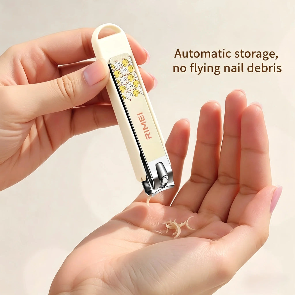PLYS Stainless Steel Nail Clipper Set – Splash-Proof + Storage Nail Clipper Set Axl